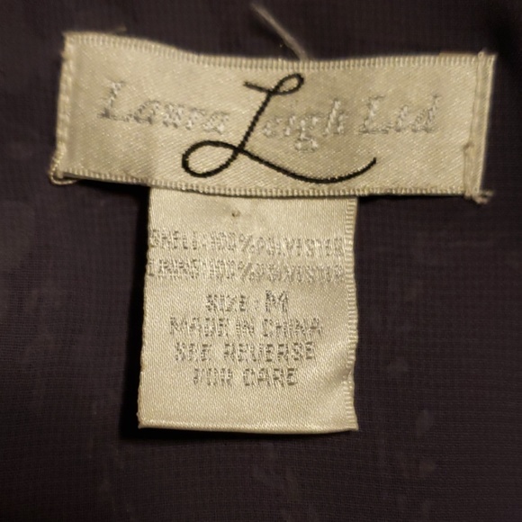 Laura Leigh Ltd M Dress Blue Floral Print - Picture 5 of 5